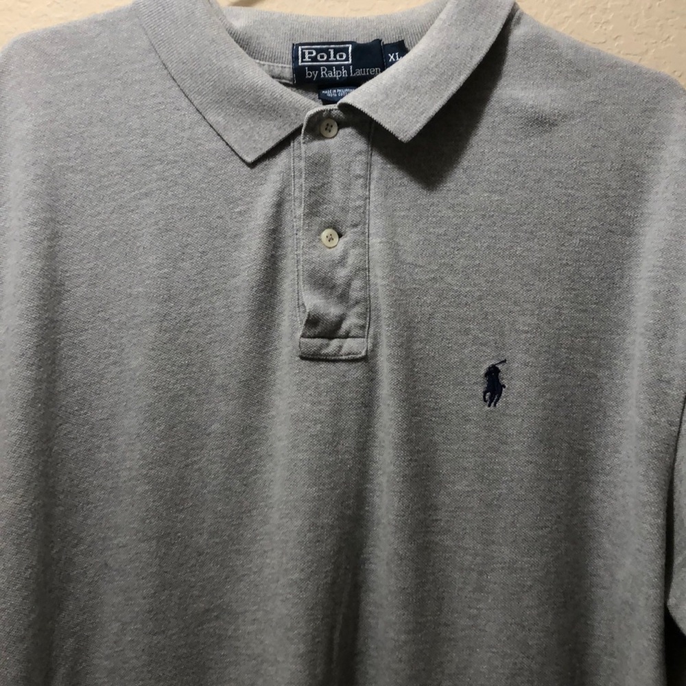 Grey Polo by Ralph Lauren